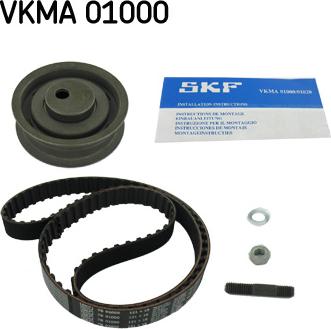 SKF VKMA 01000 - Paskirstymo diržo komplektas xparts.lv