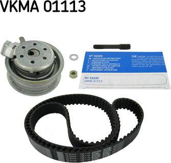 SKF VKMA 01113 - Timing Belt Set xparts.lv