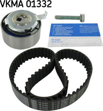 SKF VKMA 01332 - Комплект ремня ГРМ xparts.lv