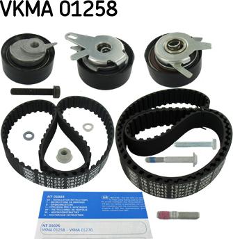 SKF VKMA 01258 - Timing Belt Set xparts.lv