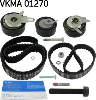 SKF VKMA 01270 - Timing Belt Set xparts.lv