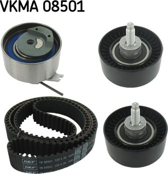 SKF VKMA 08501 - Paskirstymo diržo komplektas xparts.lv