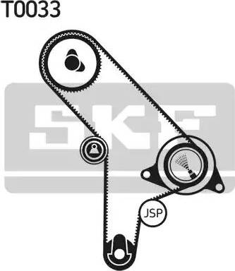 SKF VKMA 08120 - Timing Belt Set xparts.lv