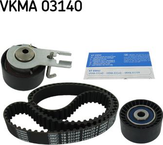SKF VKMA 03140 - Timing Belt Set xparts.lv