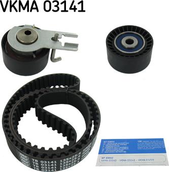SKF VKMA 03141 - Zobsiksnas komplekts xparts.lv