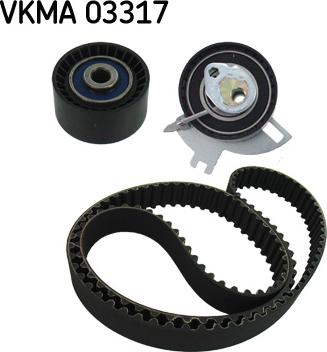 SKF VKMA 03317 - Комплект ремня ГРМ xparts.lv