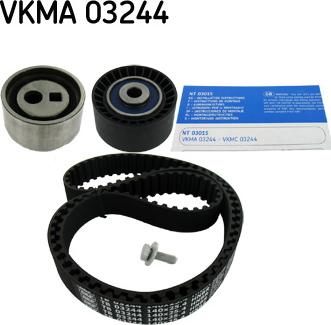 SKF VKMA 03244 - Zobsiksnas komplekts xparts.lv