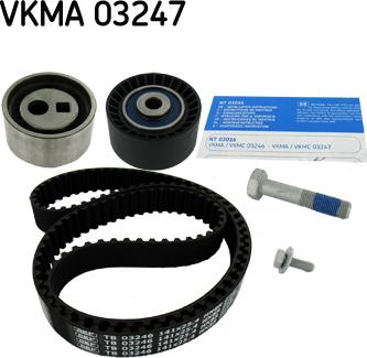 SKF VKMA 03247 - Комплект ремня ГРМ xparts.lv