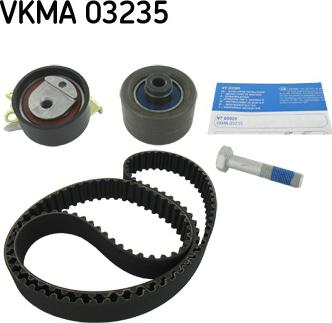 SKF VKMA 03235 - Paskirstymo diržo komplektas xparts.lv