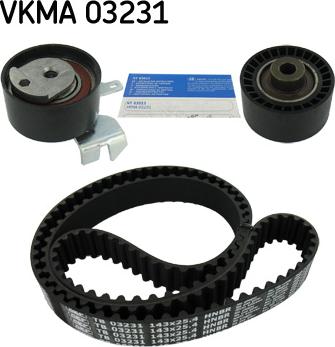 SKF VKMA 03231 - Timing Belt Set xparts.lv
