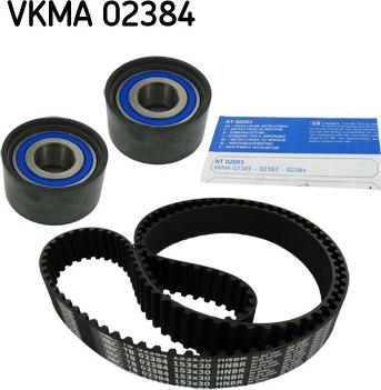 SKF VKMA 02384 - Paskirstymo diržo komplektas xparts.lv