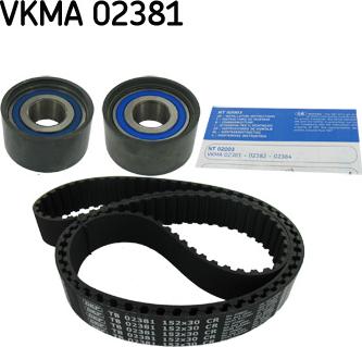 SKF VKMA 02381 - Paskirstymo diržo komplektas xparts.lv