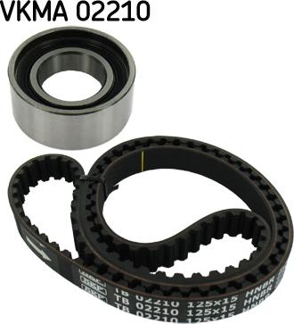SKF VKMA 02210 - Paskirstymo diržo komplektas xparts.lv