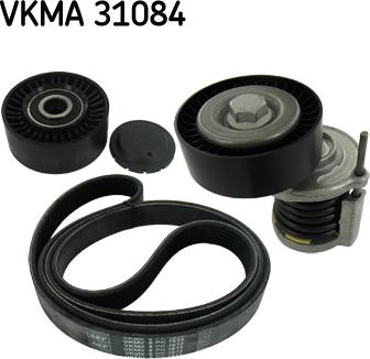 SKF VKMA 31084 - Ķīļrievu siksnu komplekts xparts.lv