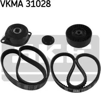 SKF VKMA 31028 - Ķīļrievu siksnu komplekts xparts.lv