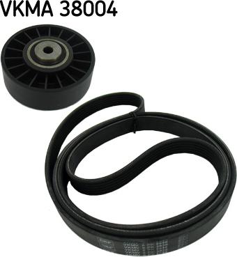 SKF VKMA 38004 - V formos rumbuotas diržas, komplektas xparts.lv
