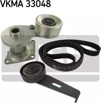 SKF VKMA 33048 - V-Ribbed Belt Set xparts.lv