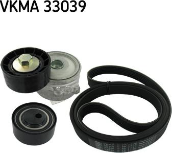 SKF VKMA 33039 - V-Ribbed Belt Set xparts.lv