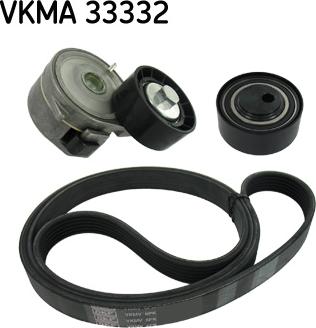 SKF VKMA 33332 - V-Ribbed Belt Set xparts.lv