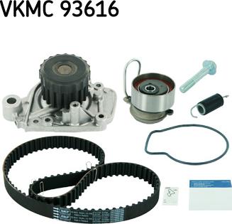 SKF VKMC 93616 - Водяной насос + комплект зубчатого ремня xparts.lv