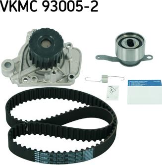 SKF VKMC 93005-2 - Ūdenssūknis + Zobsiksnas komplekts xparts.lv