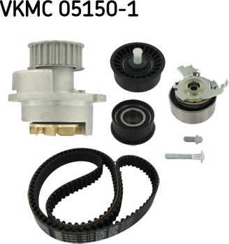 SKF VKMC 05150-1 - Water Pump & Timing Belt Set xparts.lv