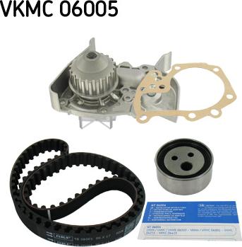 SKF VKMC 06005 - Водяной насос + комплект зубчатого ремня xparts.lv
