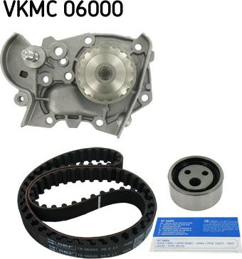 SKF VKMC 06000 - Water Pump & Timing Belt Set xparts.lv