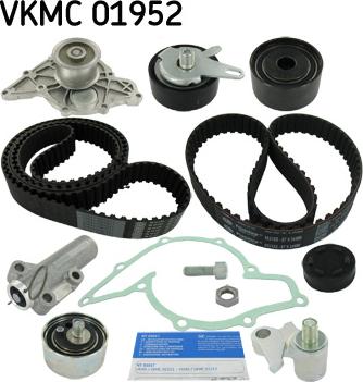 SKF VKMC 01952 - Water Pump & Timing Belt Set xparts.lv