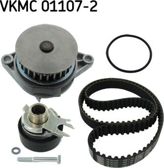 SKF VKMC 01107-2 - Водяной насос + комплект зубчатого ремня xparts.lv