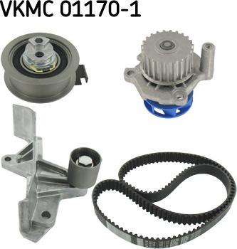 SKF VKMC 01170-1 - Водяной насос + комплект зубчатого ремня xparts.lv