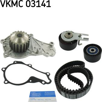 SKF VKMC 03141 - Water Pump & Timing Belt Set xparts.lv