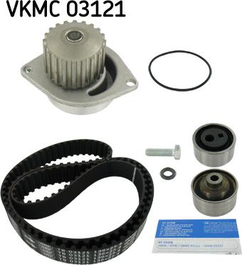 SKF VKMC 03121 - Water Pump & Timing Belt Set xparts.lv