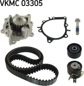 SKF VKMC 03305 - Water Pump & Timing Belt Set xparts.lv