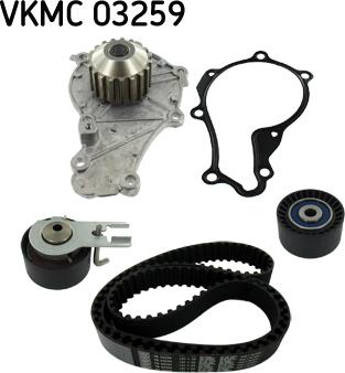 SKF VKMC 03259 - Water Pump & Timing Belt Set xparts.lv