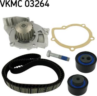 SKF VKMC 03264 - Water Pump & Timing Belt Set xparts.lv