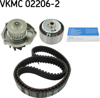 SKF VKMC 02206-2 - Water Pump & Timing Belt Set xparts.lv