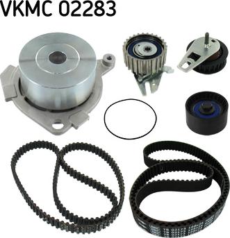 SKF VKMC 02283 - Water Pump & Timing Belt Set xparts.lv
