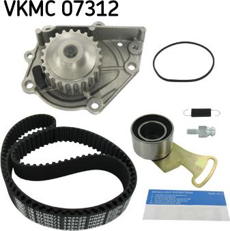 SKF VKMC 07312 - Water Pump & Timing Belt Set xparts.lv