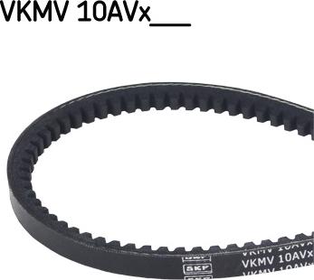 SKF VKMV 10AVx940 - Клиновой ремень, поперечные рёбра xparts.lv