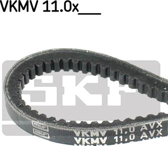 SKF VKMV 11.0x528 - Клиновой ремень, поперечные рёбра xparts.lv