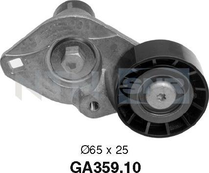 SNR GA359.10 - Deflection / Guide Pulley, v-ribbed belt xparts.lv