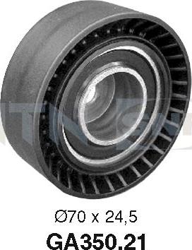 SNR GA350.21 - Deflection / Guide Pulley, v-ribbed belt xparts.lv