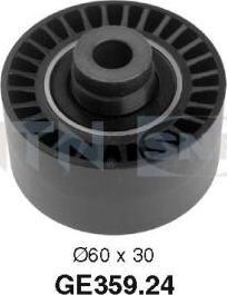 SNR GE359.24 - Deflection / Guide Pulley, timing belt xparts.lv