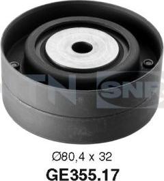 SNR GE355.17 - Deflection / Guide Pulley, timing belt xparts.lv