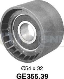 SNR GE355.39 - Deflection / Guide Pulley, timing belt xparts.lv