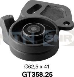 SNR GT358.25 - Tensioner Pulley, timing belt xparts.lv