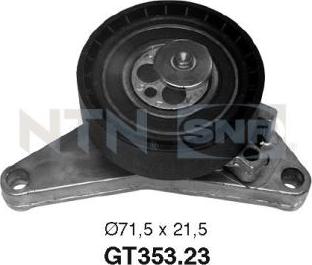 SNR GT353.23 - Tensioner Pulley, timing belt xparts.lv