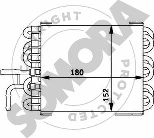 Somora 171340B - Radiators, Motora dzesēšanas sistēma xparts.lv