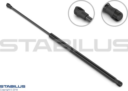 STABILUS 319792 - Gas Spring, boot, cargo area xparts.lv